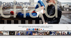 Desktop Screenshot of chadmathew.com